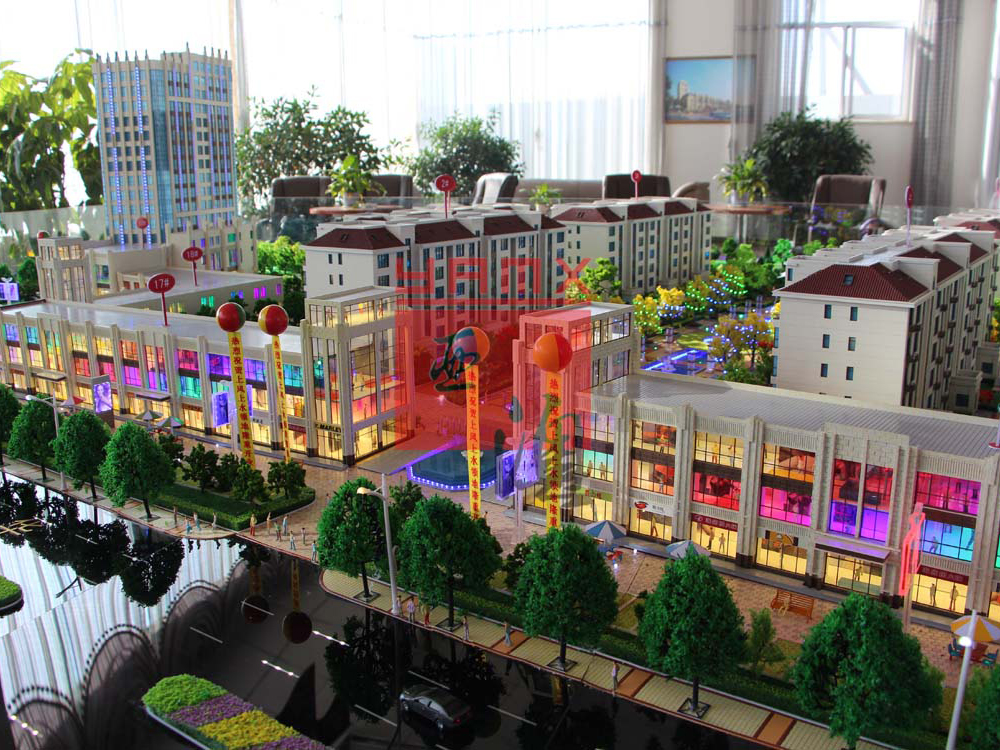 秦皇島上風上水領地沙盤