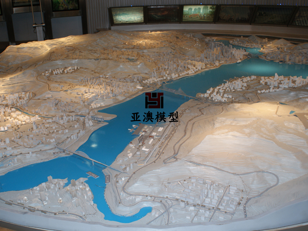 武漢規劃白模沙盤