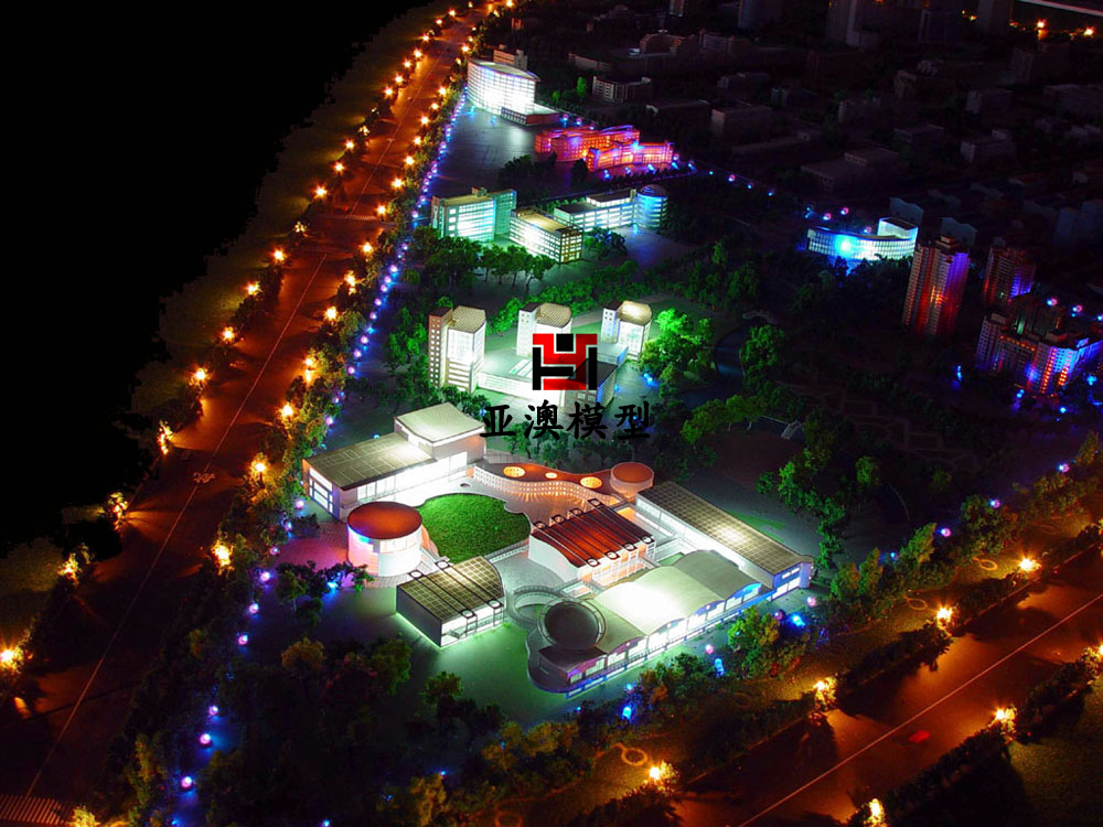 華夏物流園規劃沙盤